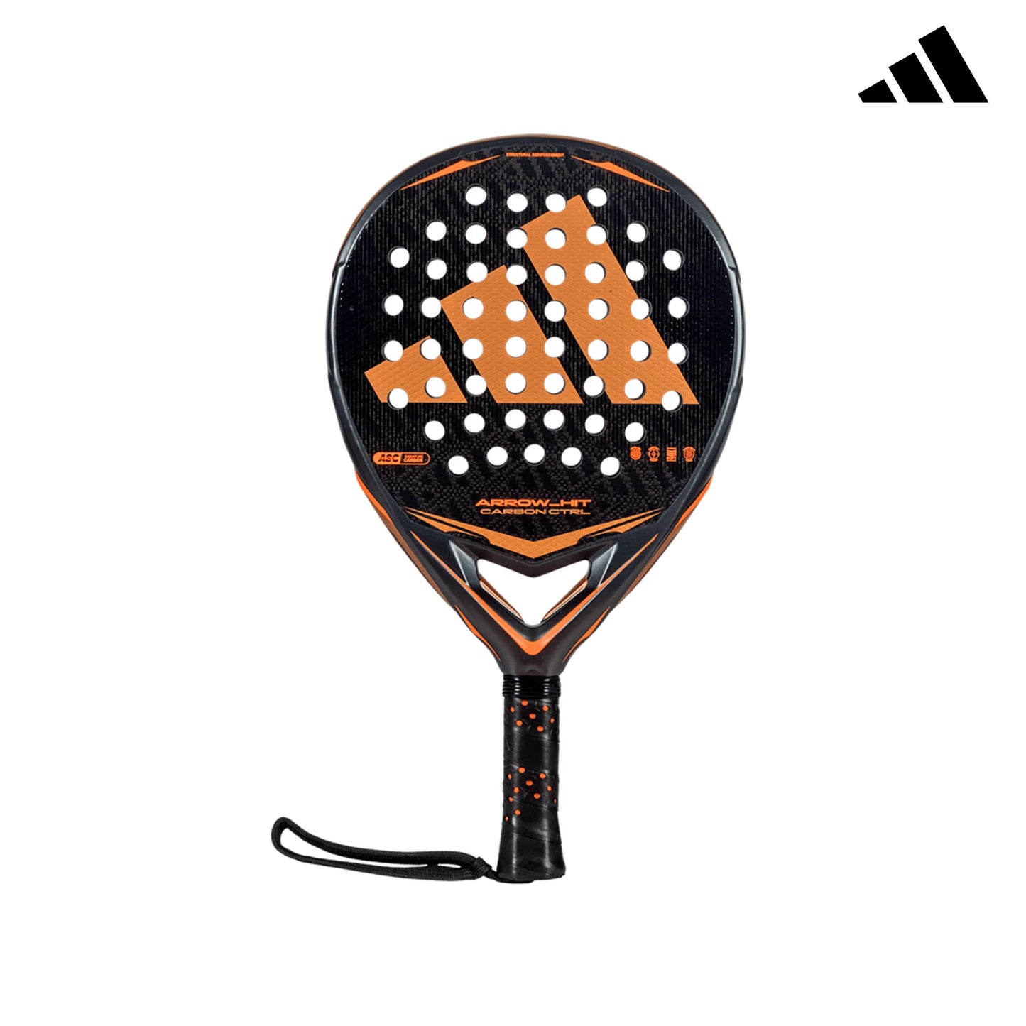 	Adidas Arrow Hit Carbon CTRL 2026 padelracket rond