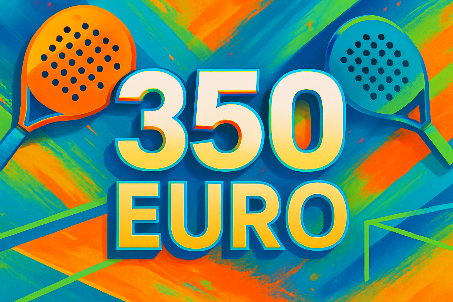 Hetzelfde met 350 euro maar kleurrijk