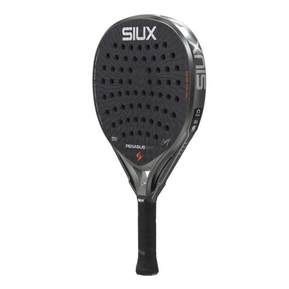 Siux Pegasus Pro 2026 padelracket voorkant kantel 2
