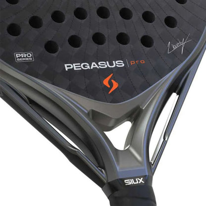 Siux Pegasus Pro 2026 12K carbon blad close-up hals