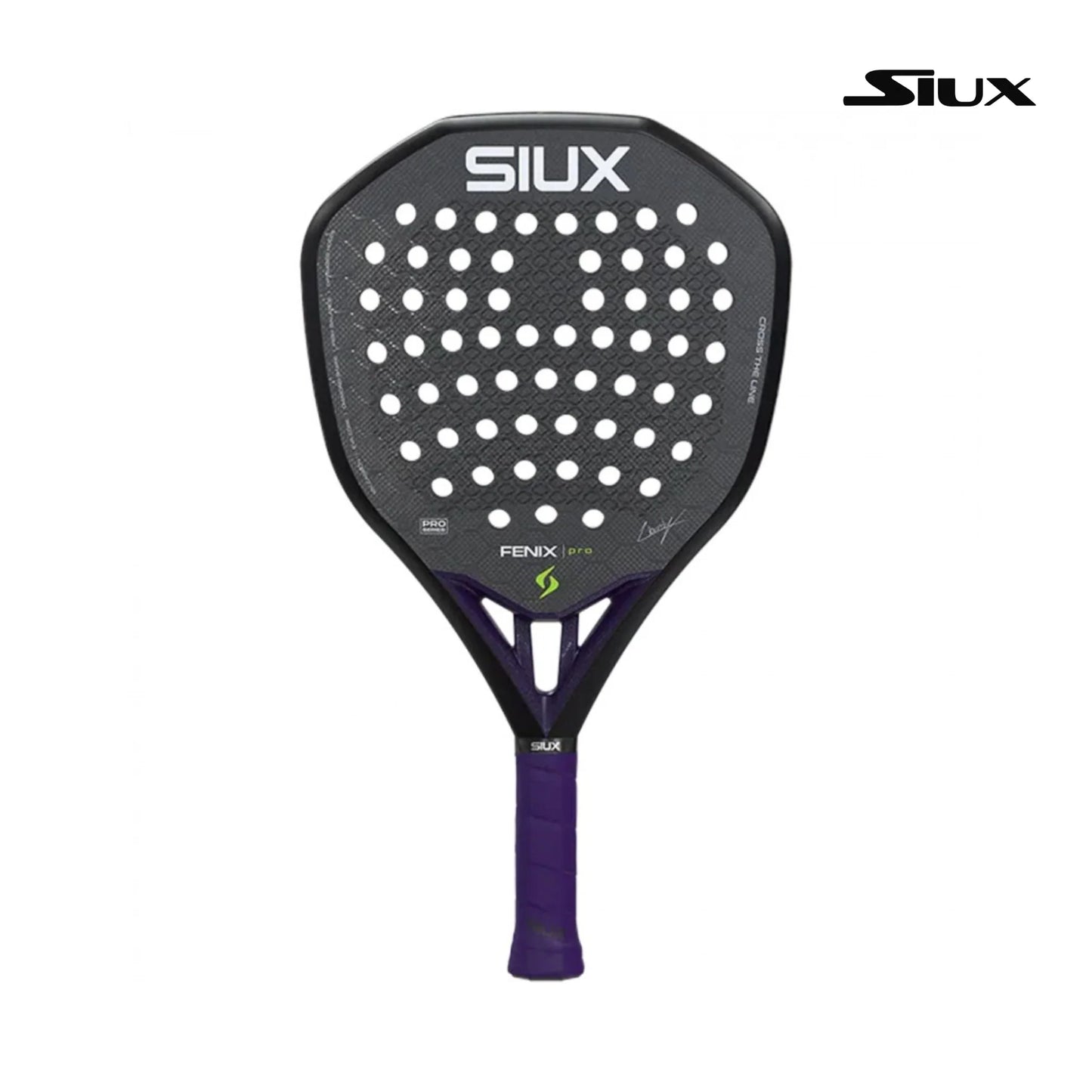 Siux Fenix Pro Black 2026 padelracket voor power spelers