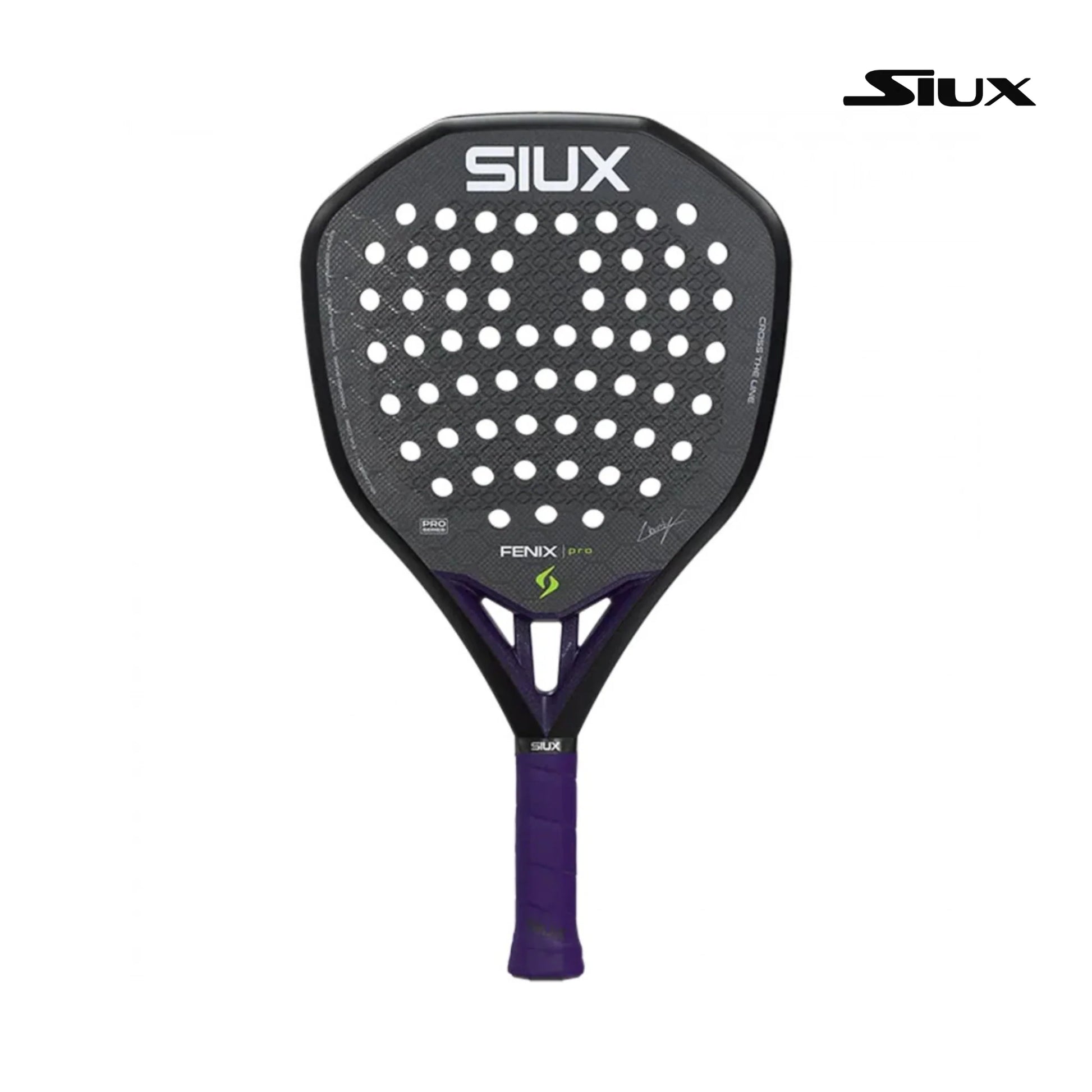 Siux Fenix Pro Black 2026 padelracket voor power spelers