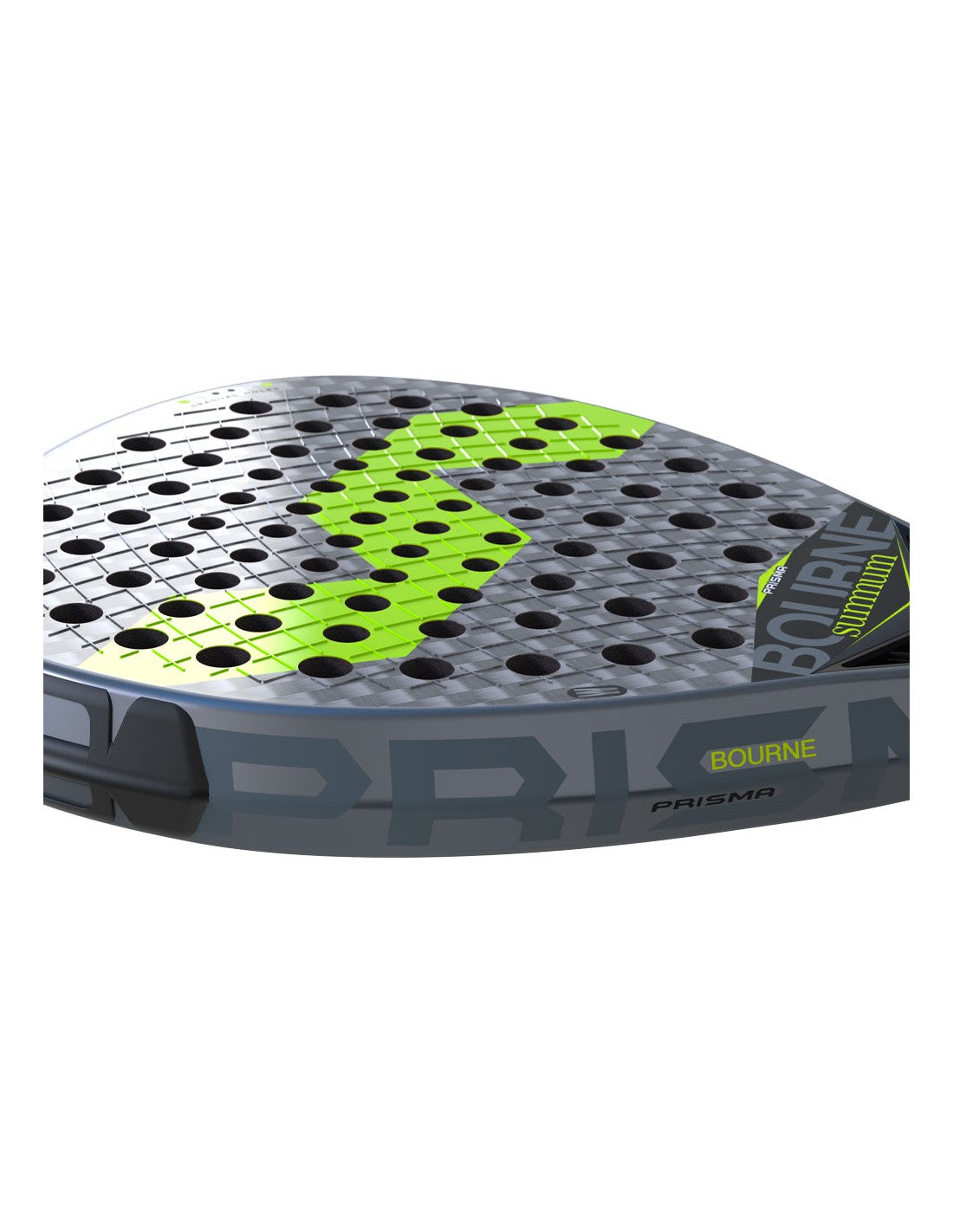 Varlion Bourne Summum Prisma W 2026 padelracket – hybride power en controle voor gevorderde spelers blad zoom